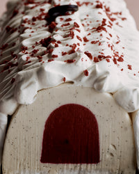 Vacherin vanille framboise (bûche)