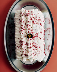 Vacherin vanille framboise (bûche)